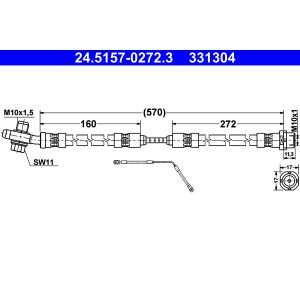 Remleiding ATE 24.5157-0272.3