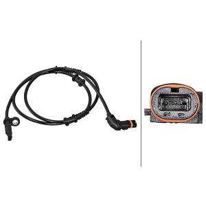 Snelheidssensor, ABS HELLA 6PU 358 217-151