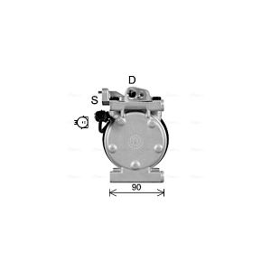 Compressor, ar condicionado AVA COOLING HYAK483
