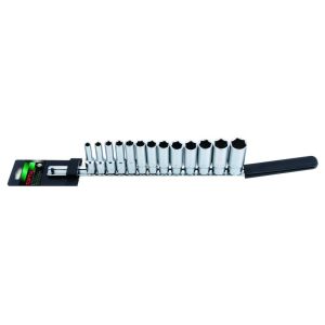Jeu de douilles TORX TOPTUL 3/8 zoll 8 pièce E8, E10, E11, E12, E14, E16, E18, E20