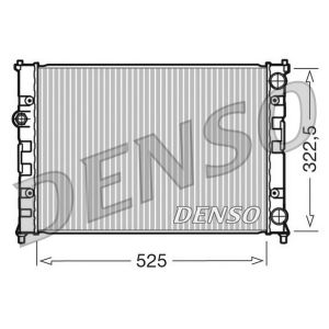 Radiador de motor DENSO DRM26008