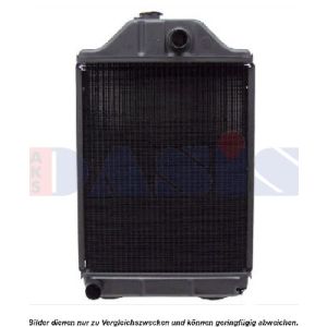 Radiador, arrefecimento do motor AKS DASIS 440074N