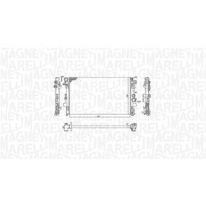 Arrefecedor do motor MAGNETI MARELLI 350213955000