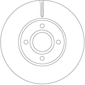 Jarrulevy TRW DF6898