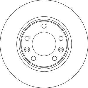 Bromsskiva TRW DF6780