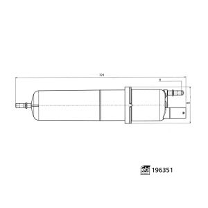 Filtro de combustível FEBI BILSTEIN 196351