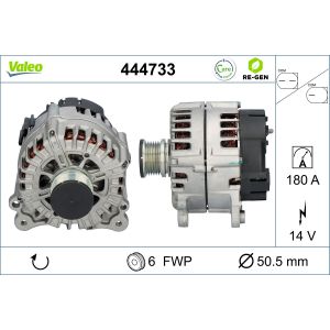 Gerador de corrente rotativo VALEO RE-GEN AT VALEO 444733