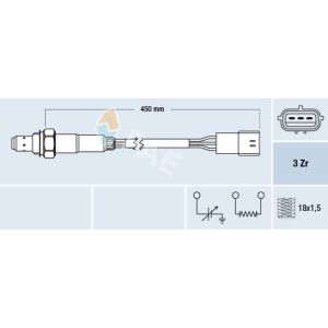 Sonda lambda FAE 77466
