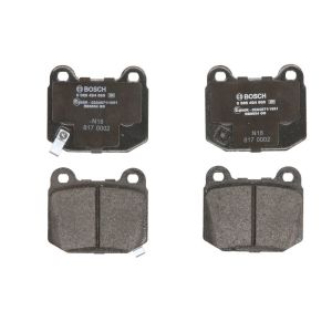 Kit de plaquettes de frein, frein à disque BOSCH 0 986 494 865, Arrière