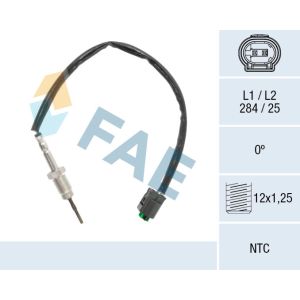 Abgastemperatursensor FAE 68604