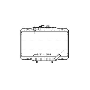 Arrefecedor do motor AVA COOLING MTA2062