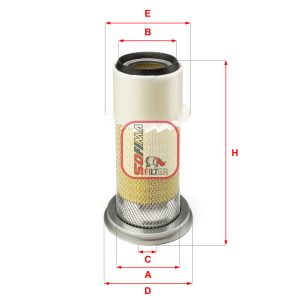 Filtro de aire SOFIMA S 1850 A