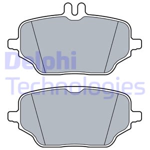 Bremsbelagsatz DELPHI LP3572, Hinten