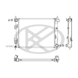 Motorkühler KOYORAD PL813527