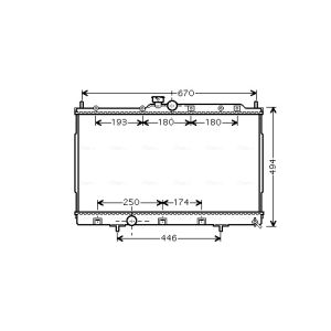 Motorkühler AVA COOLING MT2183