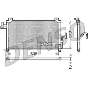 Kondensator, Klimaanlage DENSO DCN44005