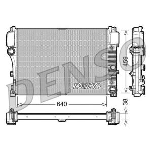 Radiateur moteur DENSO DRM17008