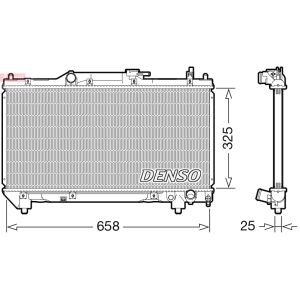 Arrefecedor do motor DENSO DRM50115