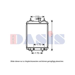 Motorkühler AKS DASIS 360034N