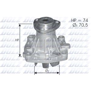 Vattenpump DOLZ A330ST