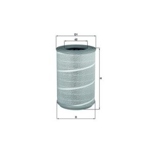 Luftfilter MAHLE LX 604/1