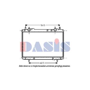 Raffreddatore motore AKS DASIS 080062N