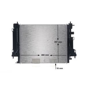 Arrefecedor do motor MAHLE CR 2242 000S