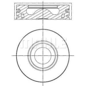 Pistone MAHLE 013 PI 00136 002