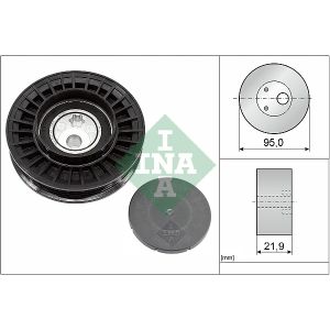 Puleggia tendicinghia, cinghia a V INA 531 0963 10