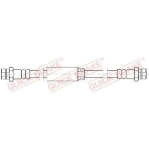 Remleiding QUICK BRAKE 22.932