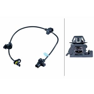 ABS-sensor HELLA 6PU 358 252-941