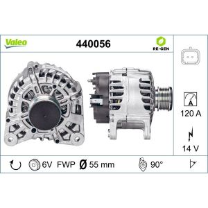 Dynamo / Alternator VALEO 440056