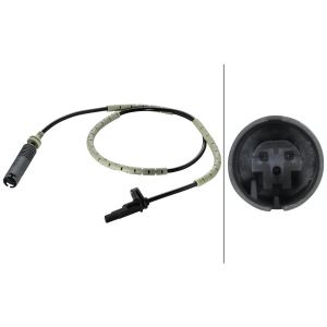Sensor do ABS traseiro, direito HELLA 6PU 009 106-921