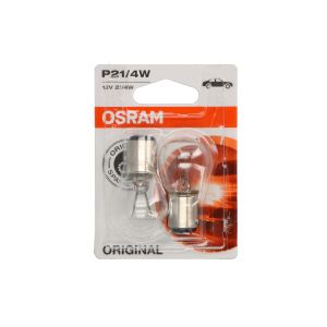 Glühlampe Sekundär OSRAM P21W Standard 12V/21W, 2 Stück für Abarth
