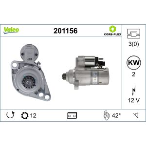 Starter VALEO 201156