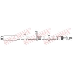 Bremsschlauch QUICK BRAKE 32.824