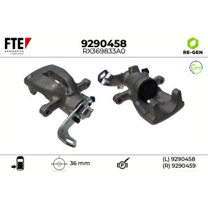 Étrier de frein FTE 9290458