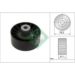 Polea inversión/guía, correa trapezoidal  INA 532 0776 10