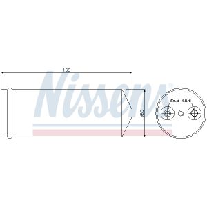 Trockner, Klimaanlage NISSENS NIS 95437