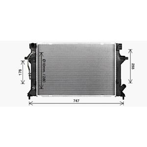 Motorkühler AVA COOLING HY2596