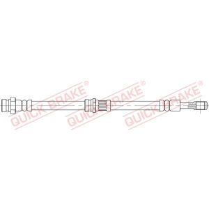 Flexible de frein QUICK BRAKE 58.852