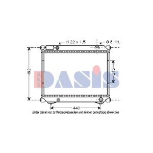Motorkühler AKS DASIS 320370N