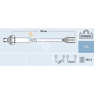 Sonda lambda FAE FAE77189