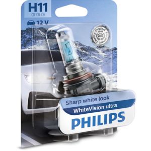 Glühlampe Halogen PHILIPS H11 WhiteVision Ultra 12V, 55W