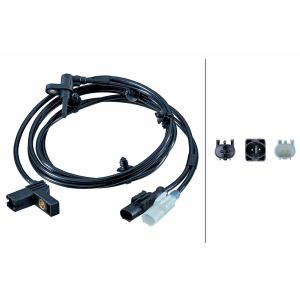 Sensor de velocidad, ABS HELLA 6PU 358 252-511