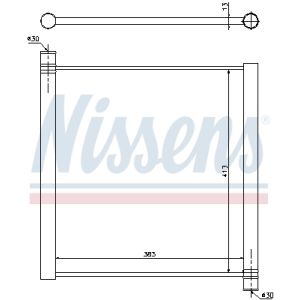 Jäähdytin NISSENS NIS 68451