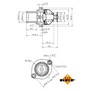 Thermostat, Kühlmittel NRF 725035