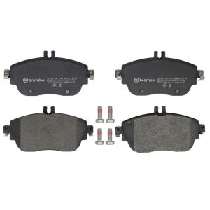 Brembo P 61 047 - Pastiglia Freno Anteriore - Conforme ECE-R90, Con Indicatore Usura Elettrico