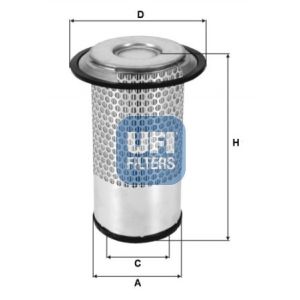 Filtro de ar UFI 27.555.00
