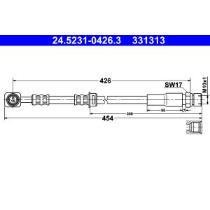 Remleiding ATE 24.5231-0426.3